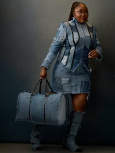 Blessing Obasi stuns in denim on her birthday 
