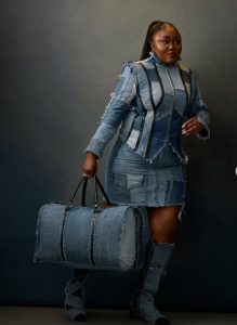 Blessing Obasi stuns in denim on her birthday 