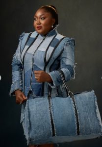 Blessing Obasi stuns in denim on her birthday 
