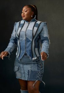Blessing Obasi stuns in denim on her birthday 