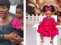 Destiny Etiko celebrates lookalike baby @ one