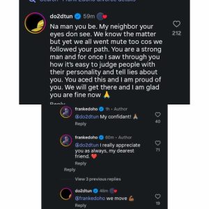 Do2dtun praises Frank Edoho amid controversy