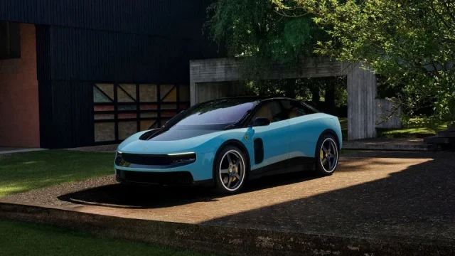 Ferrari unveils first fully electric car