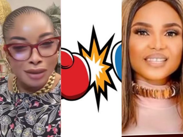 She won't last 2 minutes - Lizzy Anjorin accepts Iyabo Ojo's boxing challenge She won't last 2 minutes - Lizzy Anjorin accepts Iyabo Ojo's boxing challenge