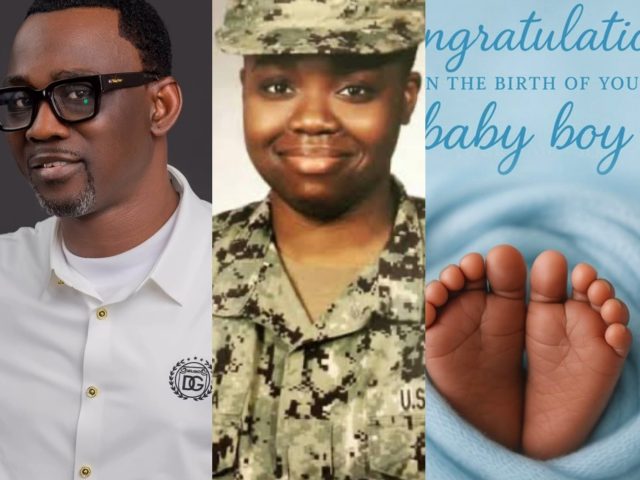 Pasuma announces arrival of daughter's baby boy