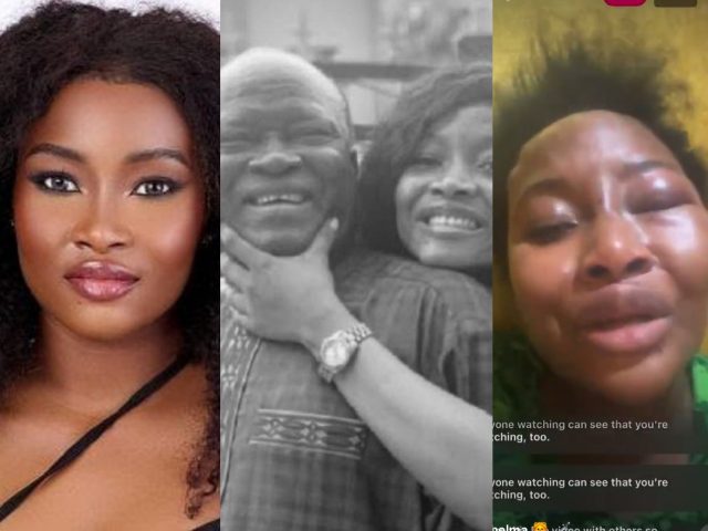 Ilebaye cries out after alleged physical assault by her father