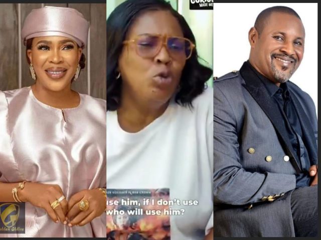 Let me use him - Fathia Balogun replies Isbaeu over ex, Saidi Balogun