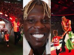 Osimhen arrives Galatasaray trophy celebration with Seyi Vibez song Osimhen arrives Galatasaray trophy celebration with Seyi Vibez song