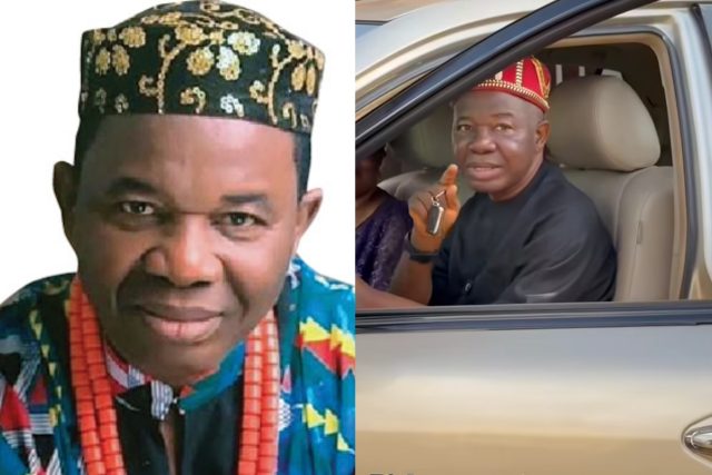 Chiwetalu Agu receives Lexus after 70th birthday Chiwetalu Agu receives Lexus after 70th birthday
