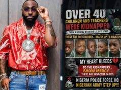 Davido calls for rescue of abducted Oyo Schoolchildren, teachers Davido calls for rescue of abducted Oyo Schoolchildren, teachers