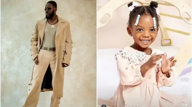 My daughter is already showing interest in music - Adekunle Gold