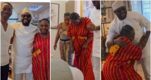 “I want more kids” — Lateef Adedimeji jokes as Femi Adebayo visits family Femi Adebayo visits Lateef Adedimeji and Bimpe Oyebade