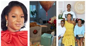 Anita Okoye moved to tears as children deliver unforgettable Mother’s Day surprise Anita Okoye emotional after children’s sweet Mother’s Day gesture