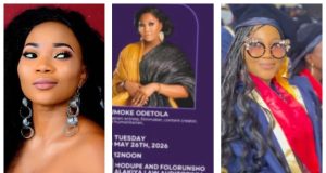 Ajayi Crowther University honours Jumoke Odetola Jumoke Odetola celebrates recognition from her Alma Mater
