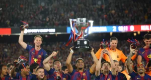Barcelona wins 2025/2026 La Liga title Barcelona wins 2025/2026 La Liga title