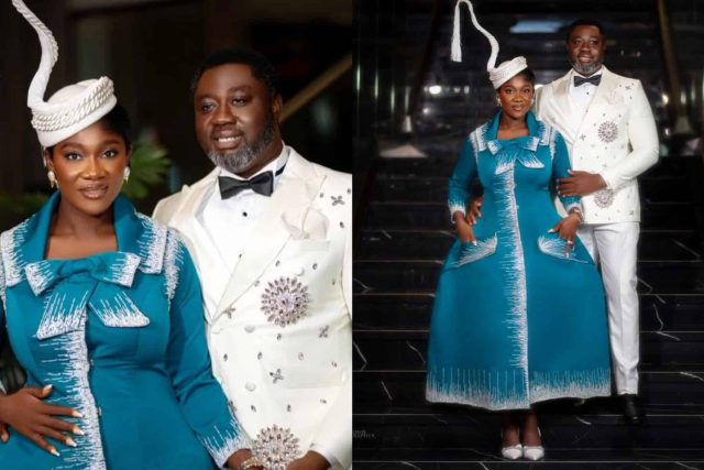 Mercy Johnson shares lovely photos with husband
