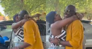 Olayinka Solomon receives Toyota SUV as push gift Olayinka Solomon receives Toyota SUV as push gift