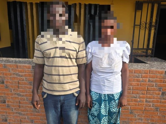 Police arrest couple for child stealing Police arrest couple for child stealing