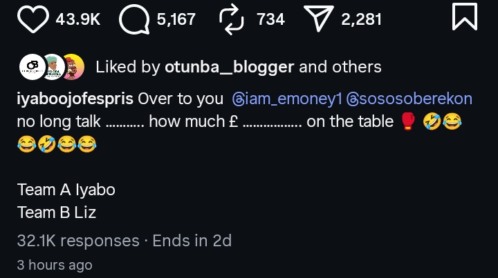 Iyabo Ojo proposes boxing match with Lizzy Anjorin 2 Screenshot 20260503 184907