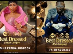 Sultana and Faith win best dressed categories at AMVCA Awards Sultana and Faith win best dressed at AMVCA Awards