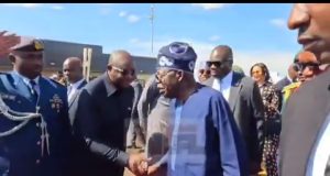 Tinubu arrives in Kigali for Africa forum Tinubu arrives in Kigali for Africa forum