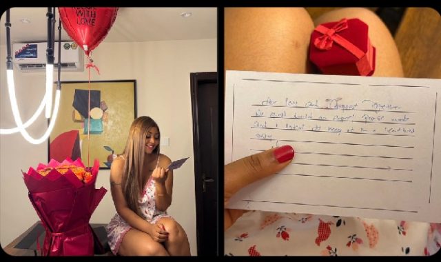 Regina Daniels shows off gifts received from mystery admirer Regina Daniels shows off gifts received from mystery admirer