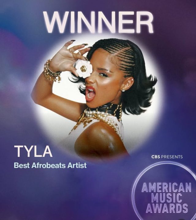 Tyla wins two Awards at America Music Awards 2026