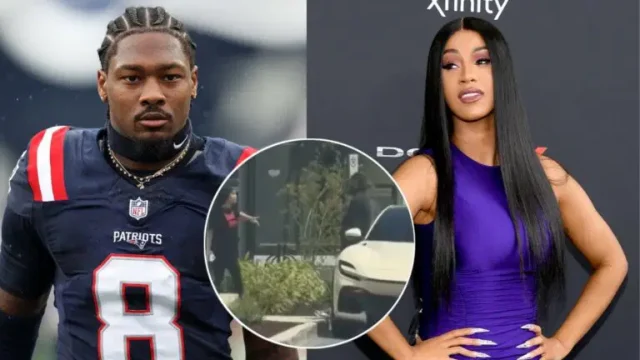 Cardi B and Stefon Diggs caught arguing in public