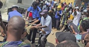 TWO brothers crushed to de.ath in Akure road accident TWO brothers crushed to de.ath in Akure road accident