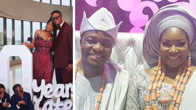 Toolz & husband, Tunde Demuren celebrate TEN years wedding anniversary Toolz & husband, Tunde Demuren celebrate TEN years wedding anniversary