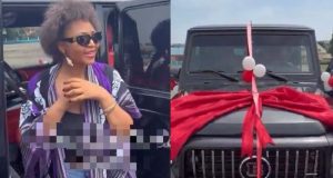 Regina Daniels gifted new Mercedes-Benz G-Wagon Regina Daniels gifted new Mercedes-Benz G-Wagon
