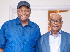 Wike visits APC national Chairman Wike visits APC national Chairman amid Rivers political tension