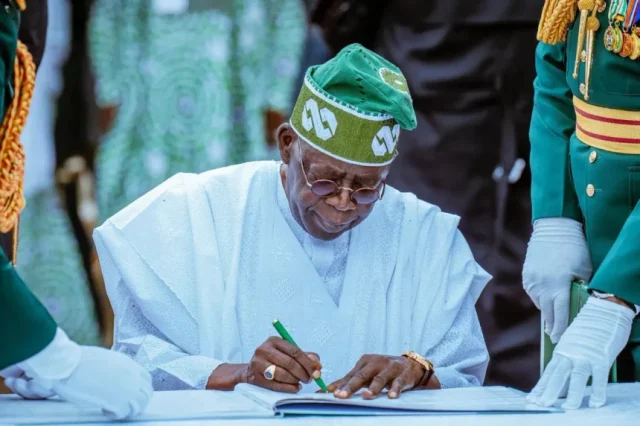 You’re not citizen if you don’t pay tax – Tinubu