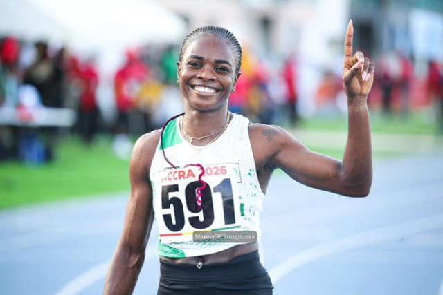 Tobi Amusan wins Gold at African Championship in Accra Tobi Amusan wins Gold at African Championship in Accra