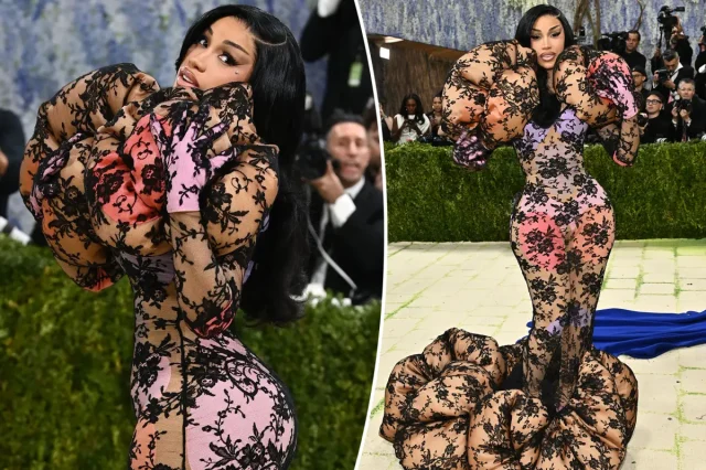 Met Gala: Cardi B takes curves to new extremes