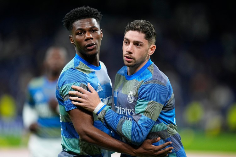 Valverde hospitalized after clash with Tchouameni
