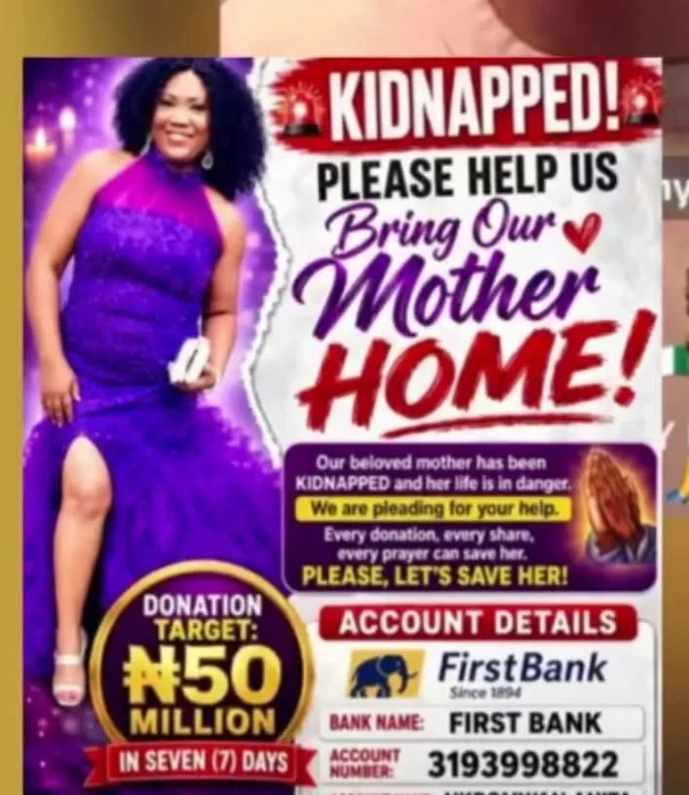 Woman found in hotel with lover after faking k!dnap