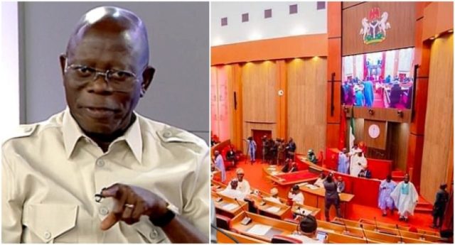 Senate disowns Oshiomhole’s comments describing NNPCL as ‘criminals’