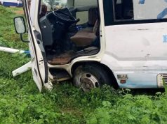 Rivers United escape injuries as team bus involve in road acc!dent Rivers United escape injuries as team bus involve in road acc!dent