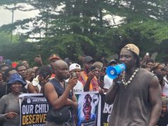 Oyo A.bduction: VeryDarkMan leads protest in Ibadan Oyo A.bduction: VeryDarkMan leads protest in Ibadan