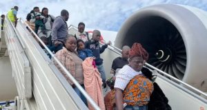 Xenophobia: First batch of Nigerians to arrive from South Africa Xenophobia: First batch of Nigerians to arrive from South Africa
