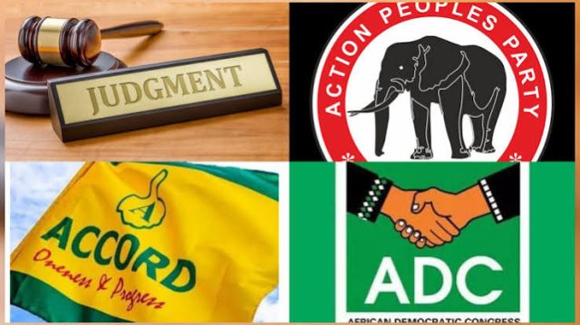 Court orders INEC to deregister ADC, Accord, three others