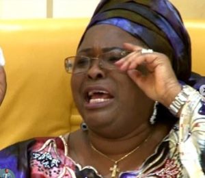 Cute Abiola apologizes to Patience Jonathan