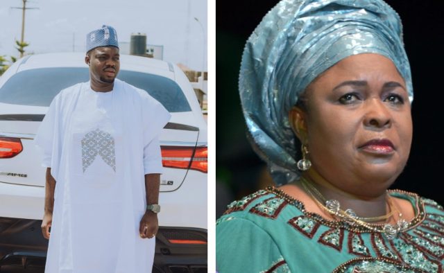 Cute Abiola apologizes to Patience Jonathan