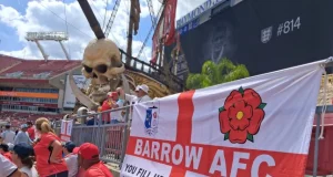 FIFA ban England fan’s flag from World Cup FIFA ban England fan’s flag from World Cup