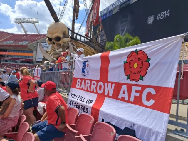 FIFA ban England fan’s flag from World Cup