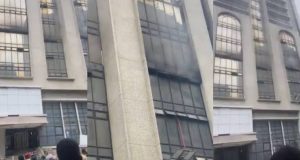 Fire guts Polaris Bank tower on Lagos Island Fire guts Polaris Bank tower on Lagos Island