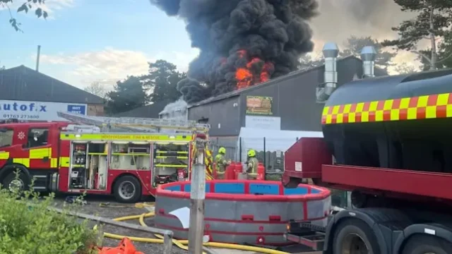 Fire rips through children’s mini zoo k!lling every animal inside