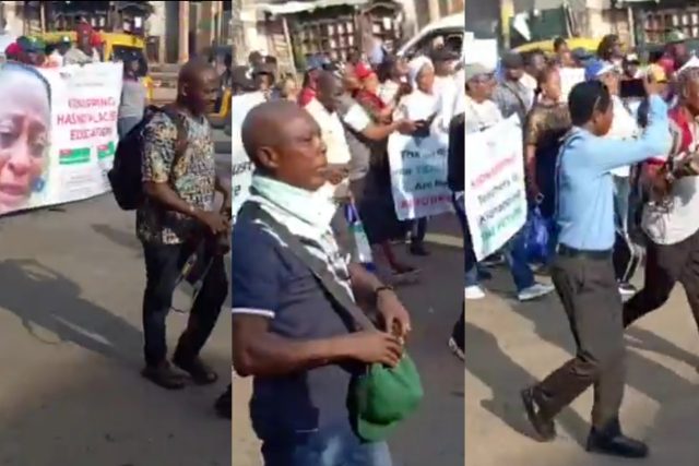 Oyo Abduction: NUT holds solidarity protest in Lagos