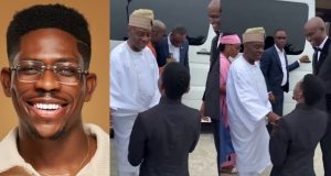 Moses Bliss reacts after meeting Oyedepo Moses Bliss reacts after meeting Oyedepo